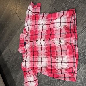 Vintage Sierra pacific red plaid shirt